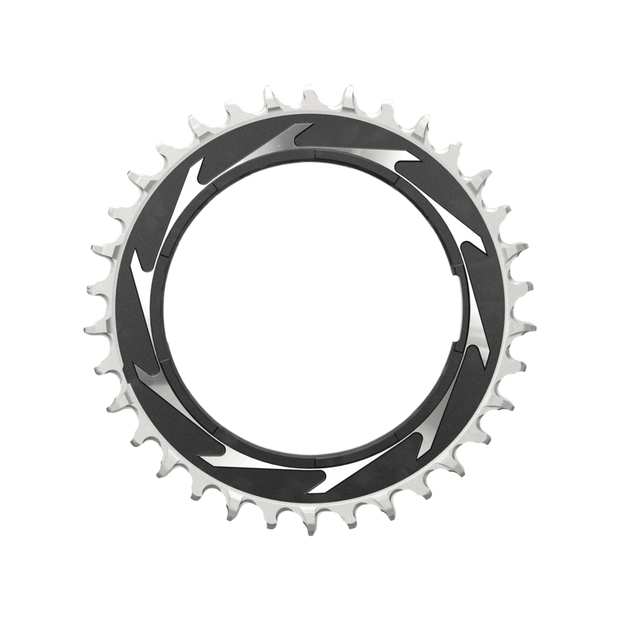 SRAM XX SL Eagle T-Type Thread Mount Chainring, full view.