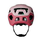 Lazer Coyote Kineticore Helmet, matte blush, back view.