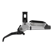 SRAM Maven Ultimate Stealth Disc Brake and Lever - Front, Post Mount, 4-Piston, Carbon Lever, Titanium Hardware, Black/Silver, A1