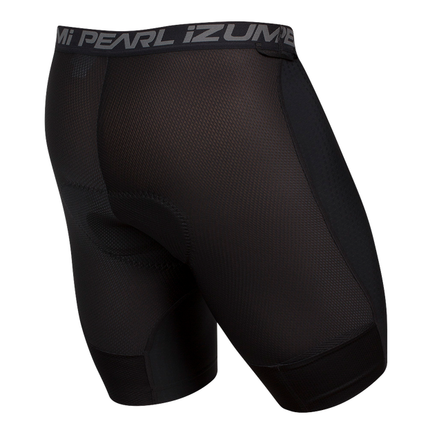  Pearl Izumi Men's Cargo Liner Shorts, back view.