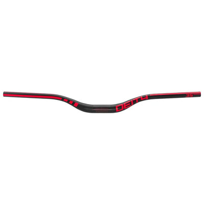 Deity Speedway Carbon Riser Bar (35) 50mm/810mm Red, front view