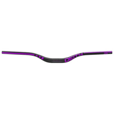 Deity Speedway Carbon Riser Bar (35) 50mm/810mm Purple, Front view