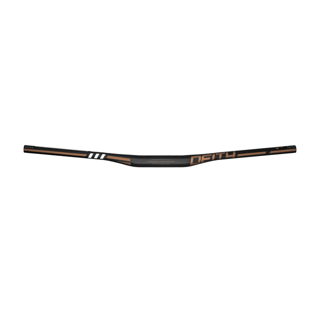 Deity Skywire Carbon Riser Bar (35) 15mm/800mm Bronze, front view

