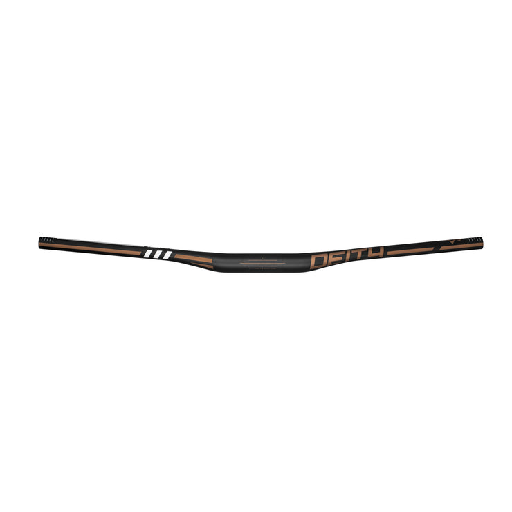 Deity Skywire Carbon Riser Bar (35) 15mm/800mm Bronze, front view

