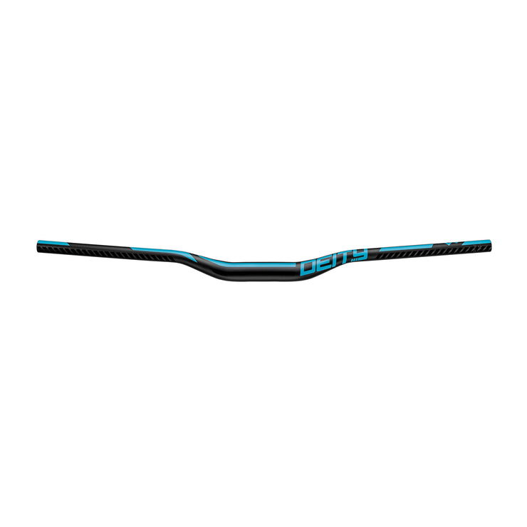 Deity Ridgeline Riser Bar (35) 25mm/800mm Turquoise, front view