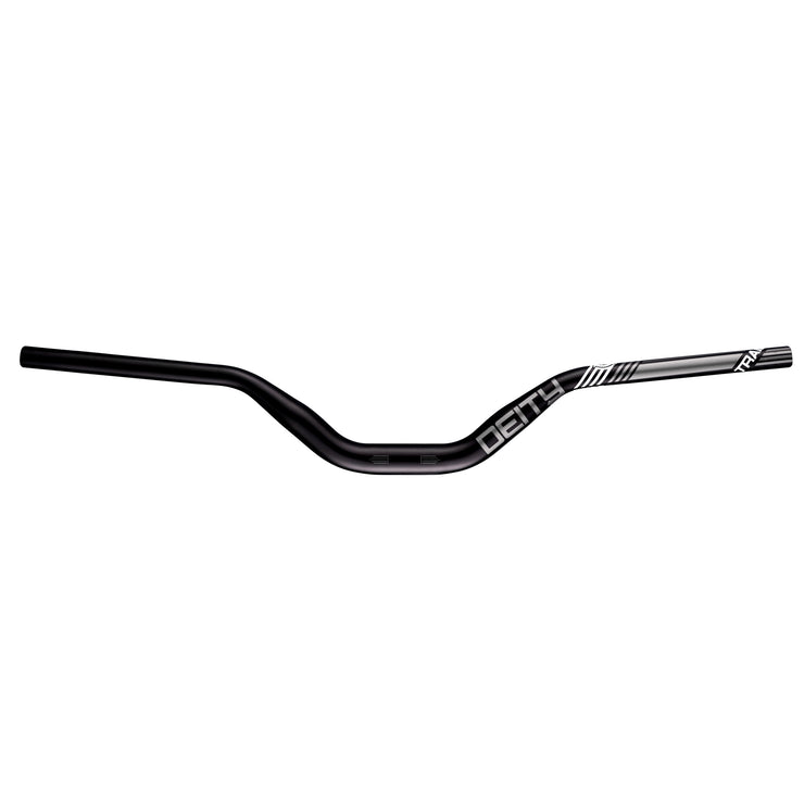 Deity Highside 760 (31.8mm) 80mm Riser Handlebar, stealth, full view.