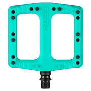 Deity Deftrap Pedals, Mint, full view.