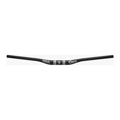 RaceFace SIXC Carbon Riser Bar 35 x 820mm, 35mm Rise, black, front view.