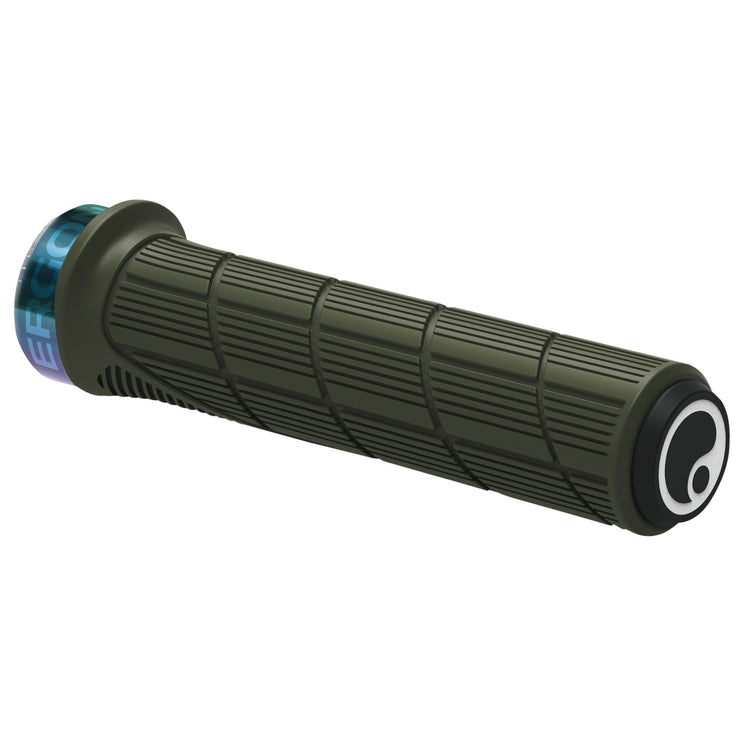 Ergon GD1 Evo Factory Slim Grips - Frozen Moss/Oil Slick Lock-On, Full View