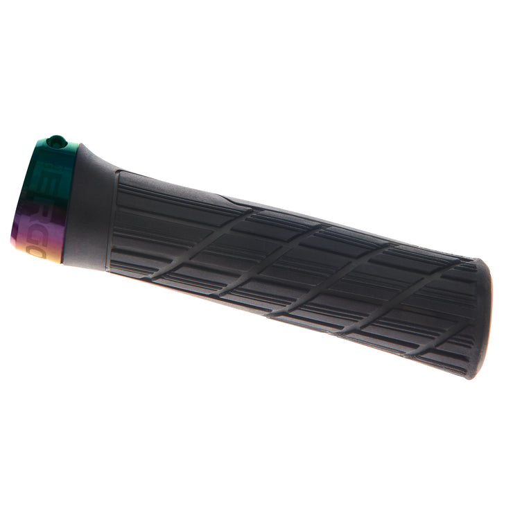 Ergon GE1 Evo Factory Grips - Frozen Stealth/Oil Slick Lock-On, Full View