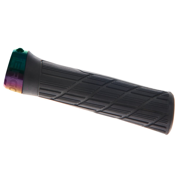 Ergon GE1 Evo Factory Slim Grips - Frozen Stealth/Oil Slick Lock-On, Full View