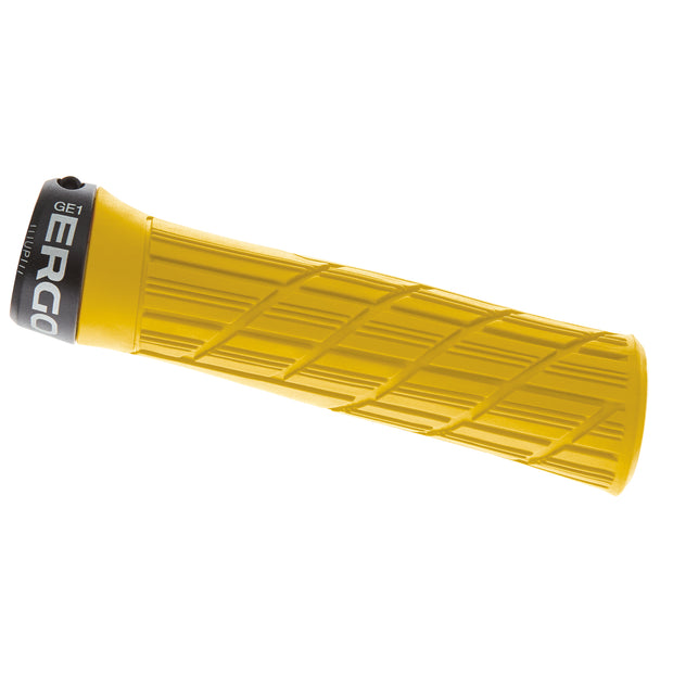 Ergon GE1 Evo Slim Grips - Yellow Mellow Lock-On, Full View