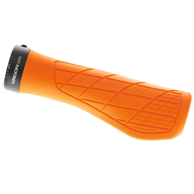 Ergon GA3 Grips - Juicy Orange Lock-On Small, Full View