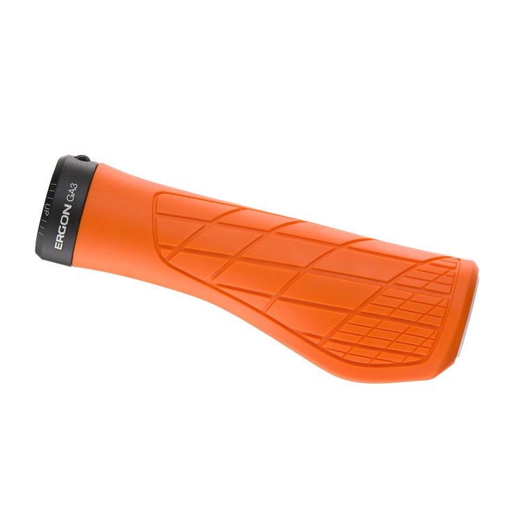 Ergon GA3 Grips - Juicy Orange Lock-On Large, Full View