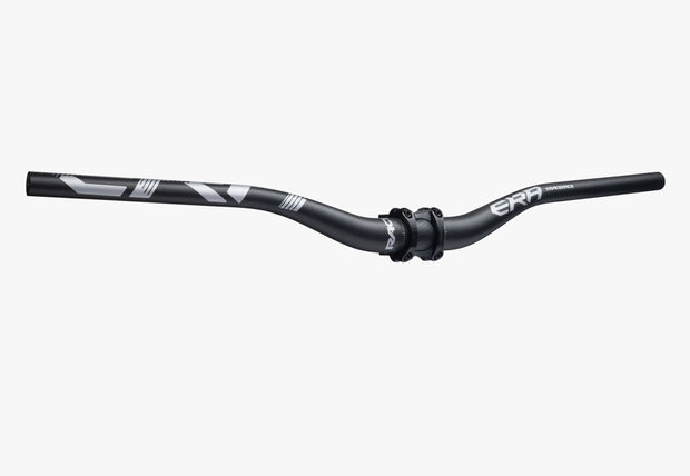 Race Face Era Handlebar, 35.0 diameter, 780mm width, 40mm rise, rotated view with stem