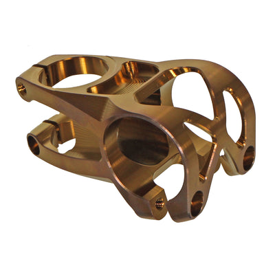 5Dev 2 Bolt Titanium Stem (35.00) 48mm Bronze, full view.
