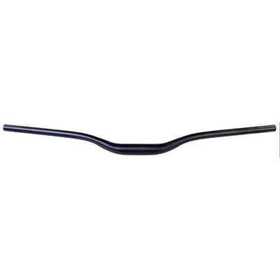 5Dev Alloy Handlebars 35.0, 40mm Rise, 800mm, black, full view.