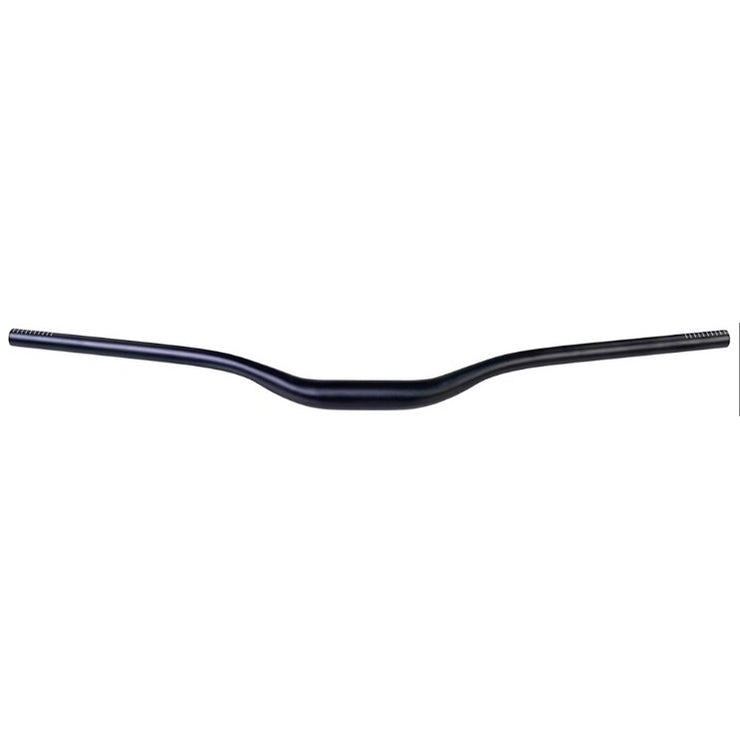5Dev Alloy Handlebars 35.0, 40mm Rise, 800mm, black, full view.