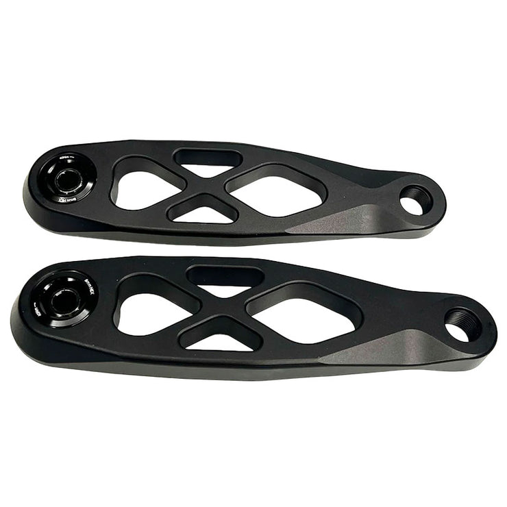 5Dev R-Spec eCranks ETOR 160mm, Black, full view.