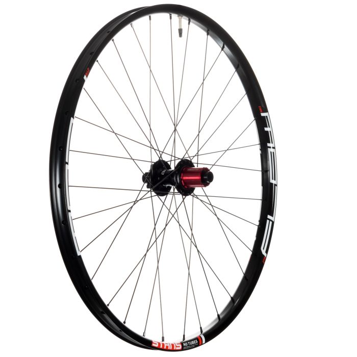 Stans Flow MK3 29 Disc Rear Wheel, full view.