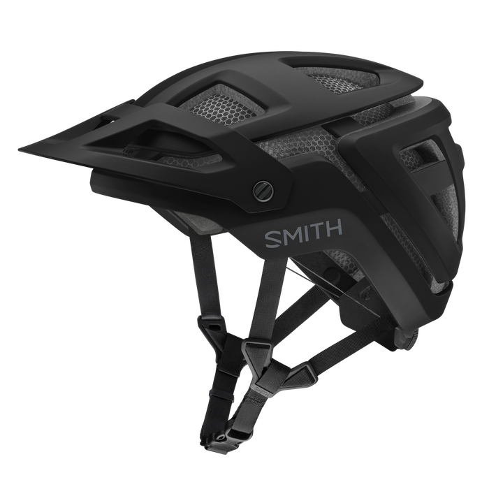 Smith Forefront 3, matte black, full view.