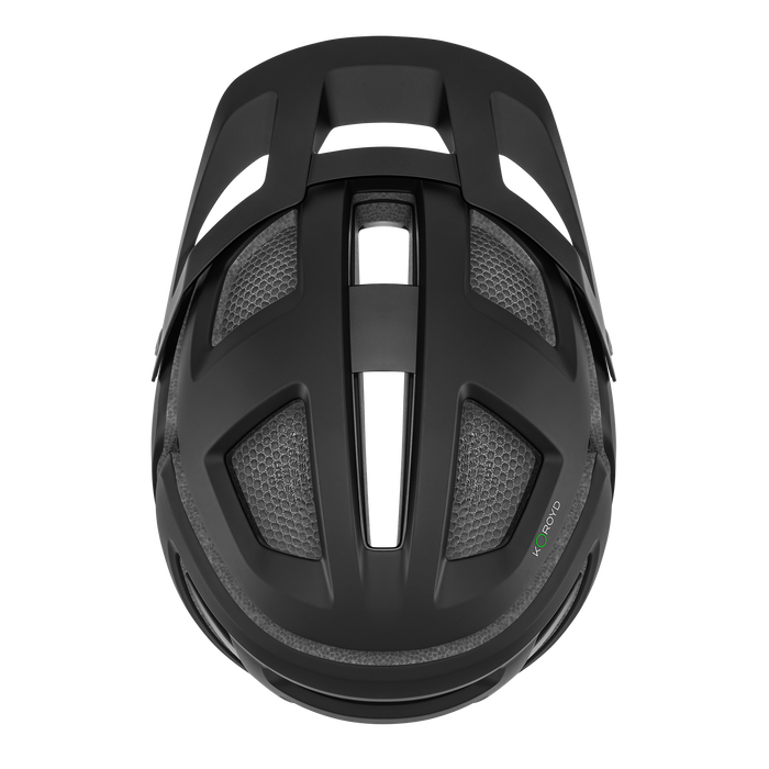Smith Forefront 3, matte black, top view.