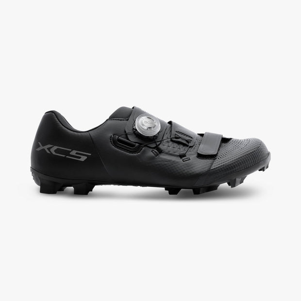 Shimano SH-XC502 Shoe, black, outer side view.