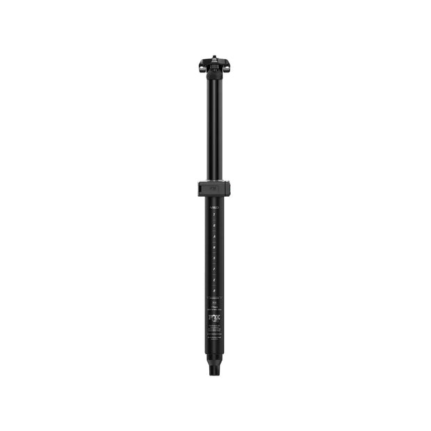 Fox Transfer Factory Neo Wireless Dropper Seatpost - 30.9 mm 100 mm Internal Routing Kashima Coat, full view.