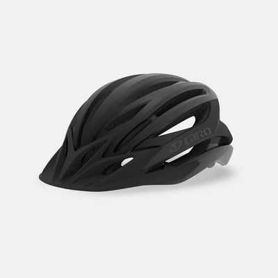 Giro Artex MIPS Road Bike Helmet, matte black, full view.