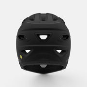 Giro Switchblade MIPS Full-Face Helmet, Matte Black, back view.