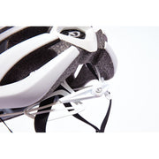 Giro Synthe MIPS Road Bike Helmet, white / silver, adjustment knob view.