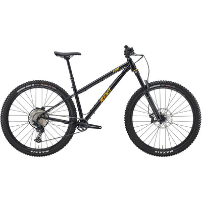 2023 Kona Honzo, Gloss Metallic Black w/ Furnace Fade, *BLEM*, full view