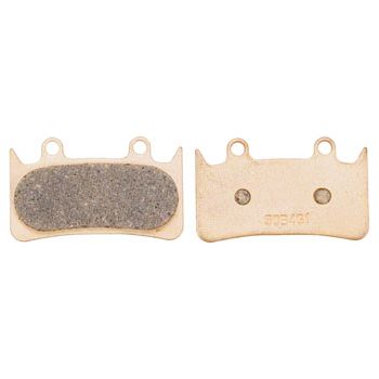 Hope Mono M6 Brake Pads — Metallic, full view.