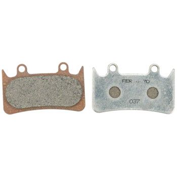 Hope Mono M6 brake pads — Organic, full view.