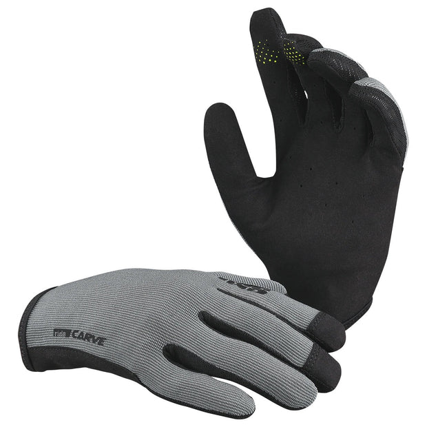 IXS Carve Gloves, Graphite, Full View
