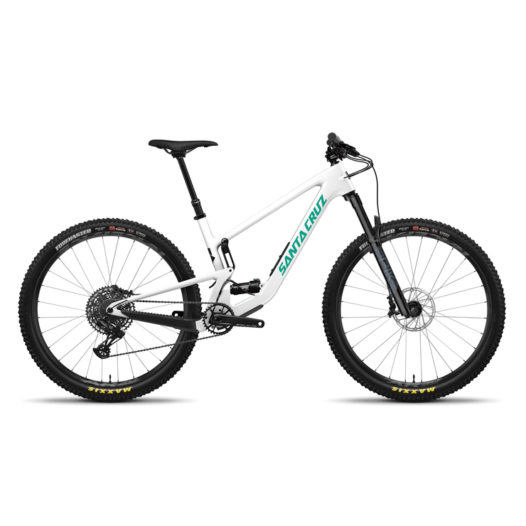 2024 Santa Cruz Tallboy 5 C R-Kit 29, gloss white, full view.