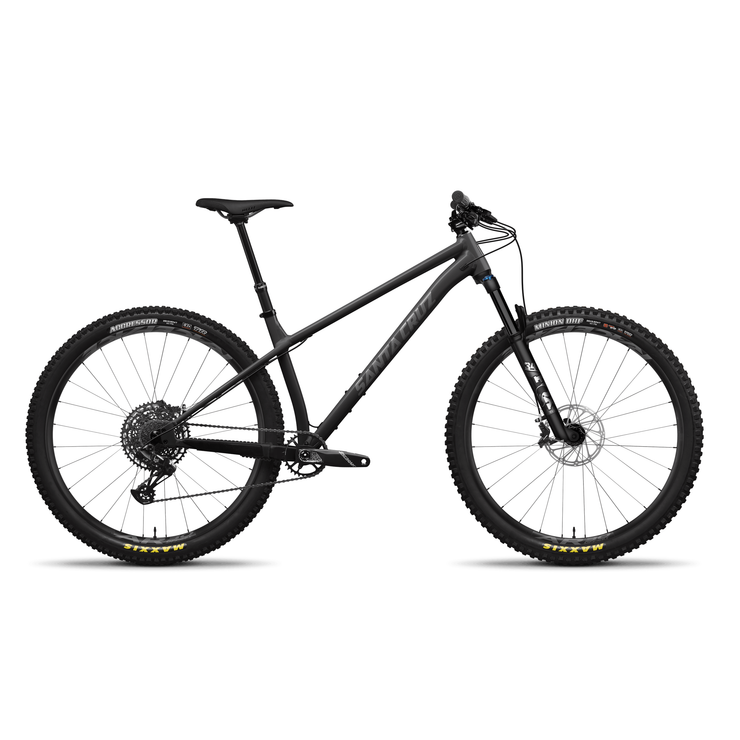 2024 Santa Cruz Chameleon 8 AL 29 R-Kit, black, full view.