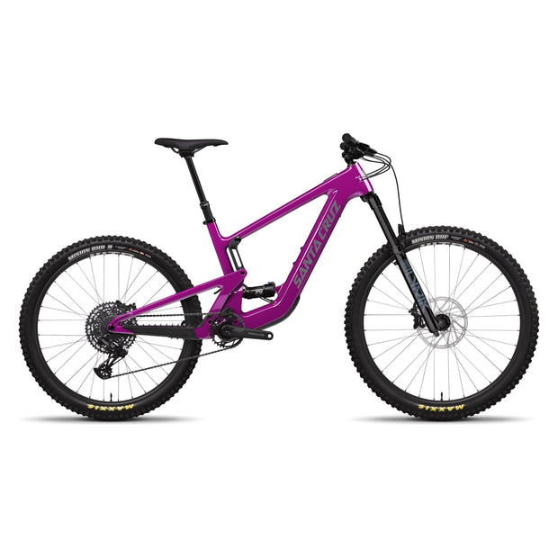 2024 Santa Cruz Heckler SL 1 C R -kit MX — Mixed Wheels, magenta, full view.