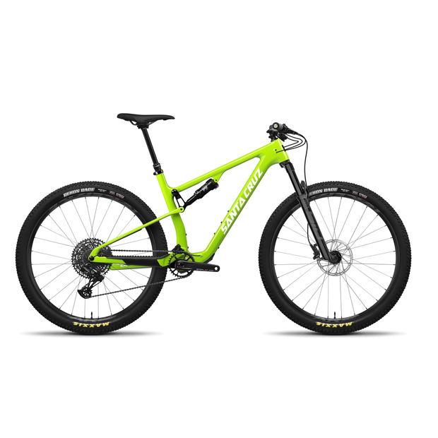 2024 Santa Cruz BLUR 4 C 29 S TR 29, gloss spring green, full view.