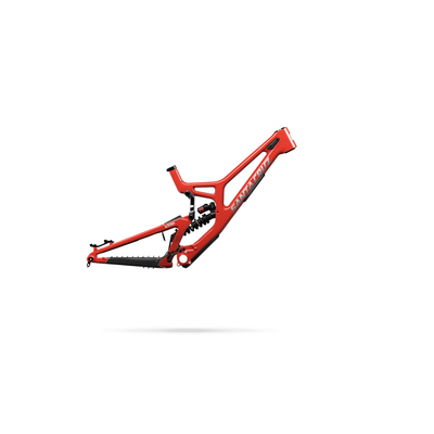 2024 Santa Cruz V10 8 CC 29 Frameset, Red, full view.