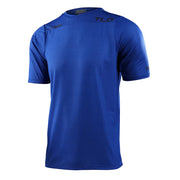 Troy Lee Designs Skyline Air SS Jersey, mono true blue , front view.