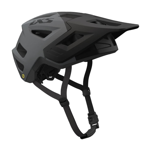 IXS Flow 1.0 Helmet ML Black Graphite side view