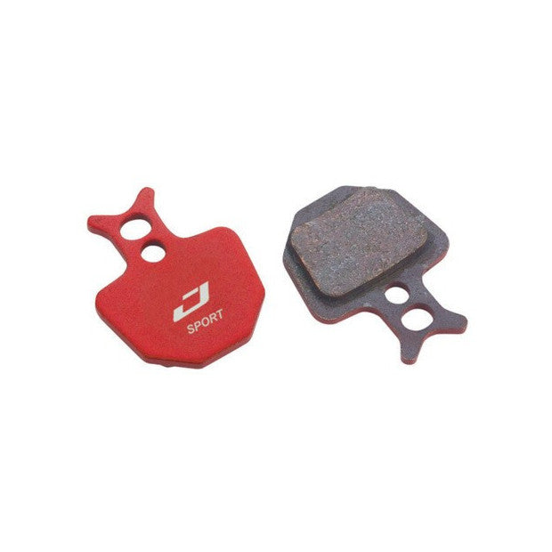 Jagwire Mountain Sport Disc Brake Pads for Formula Oro — Semi-Metallic, full view.