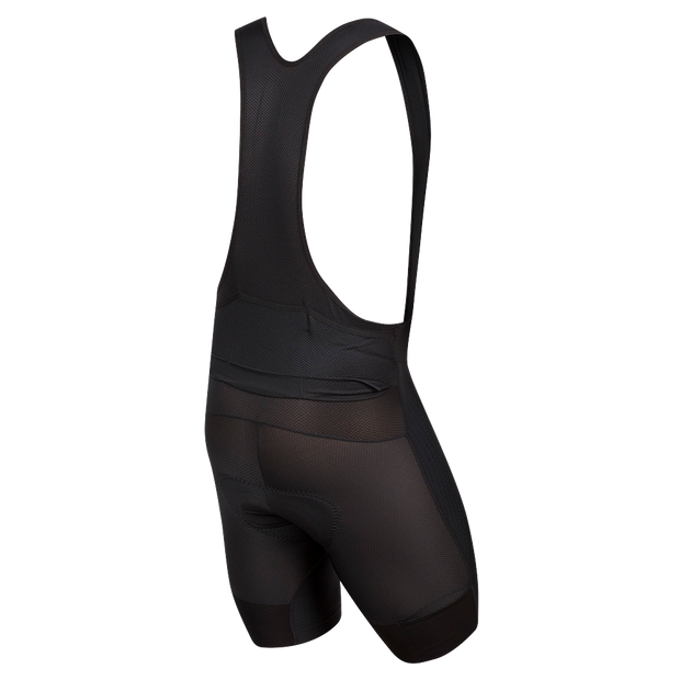 Pearl Izumi Men's Cargo Bib Liner Shorts, back view.