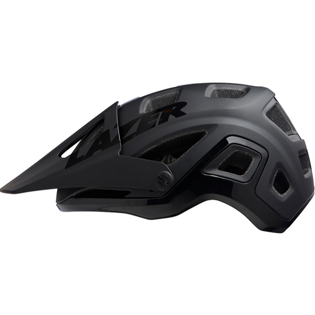 Lazer Impala MIPS Helmet, Matte Full Black, Full View