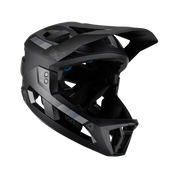 Leatt MTB 2.0 Enduro Helmet, Stealth, full view left side.
