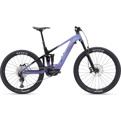 2024 Liv Intrigue X Advanced E+ Elite 2 — Mixed Wheels, digital blurple, full view.