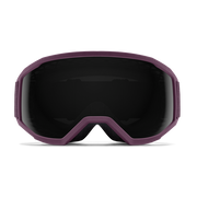 Smith Loam MTB Goggles, Amethyst w/ Sun Black Lenses, front view.