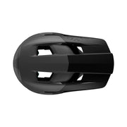 Lazer Cage Kineticore Full Face Helmet, matte black, top view.