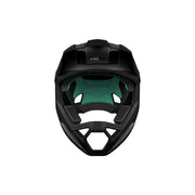 Lazer Cage Kineticore Full Face Helmet, matte black, front view.